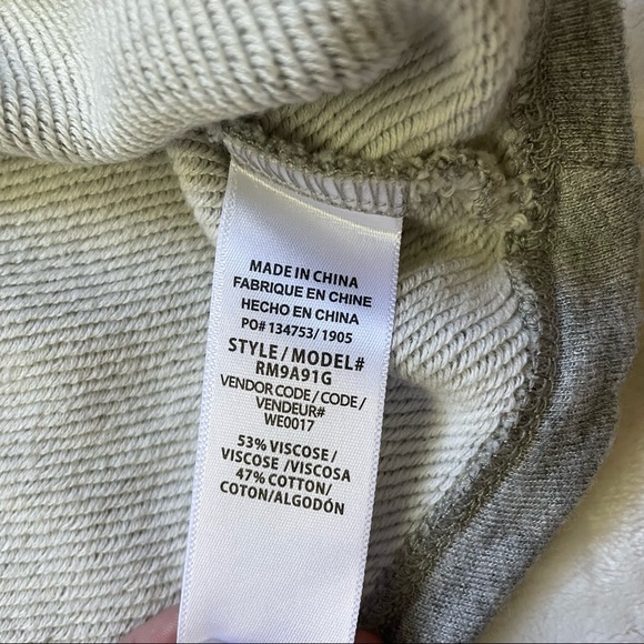 Splendid Gray Mini Bayside Active Sweat Skirt Size Small - Picture 4 of 5